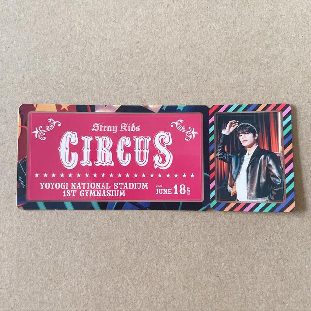 Stray Kids スキズ CIRCUS ピクチャーチケット スンミン エンタメ/ホビーのタレントグッズ(アイドルグッズ)の商品写真