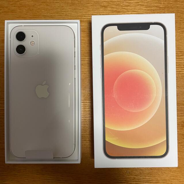 人気No.1 iPhone - 白 新品未使用 SIMフリー ホワイト 64GB iPhone12 ...