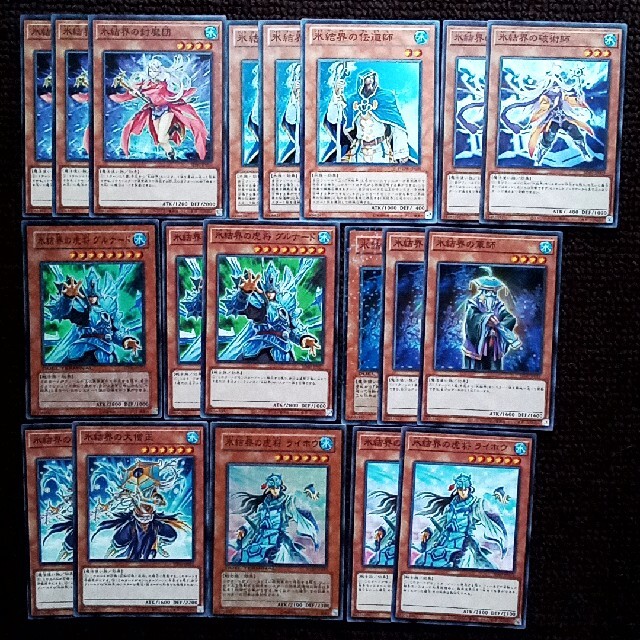 遊戯王 - 遊戯王 氷結界 デッキパーツ 78枚セットの通販 by 帰農くん's
