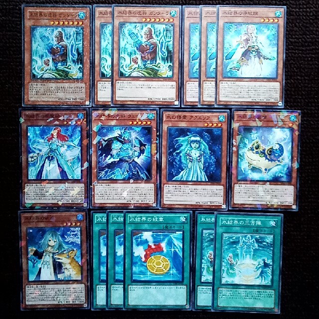 遊戯王 - 遊戯王 氷結界 デッキパーツ 78枚セットの通販 by 帰農くん's