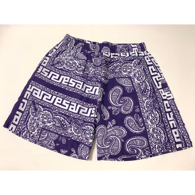 新品《 ARIES アリエス 》バンダナ柄 ショーツ S ネイビー