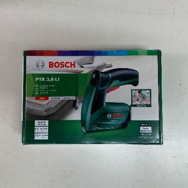 【BOSCH】バッテリータッカー PTK3.6LI【試し打ちのみ】