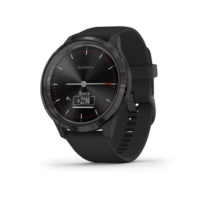 GARMIN(ガーミン)のGARMIN vívomove 3 Black スマートウォッチ メンズの時計(腕時計(デジタル))の商品写真