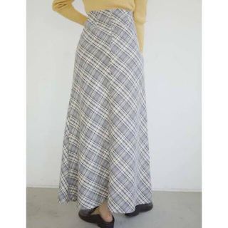 ランデブー(RANDEBOO)のRANDEBOO Variation long skirt チェックスカート(ロングスカート)