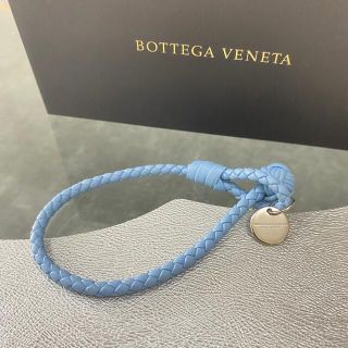 ラスト1【新品】BOTTEGA VENETA ボッテガ ブレスレット M 水色
