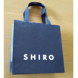 シロ(shiro)のSHIRO.紙袋(ショップ袋)