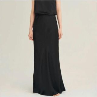 ビューティアンドユースユナイテッドアローズ(BEAUTY&YOUTH UNITED ARROWS)のenof ace long skirt ロングスカート black ブラック(ロングスカート)