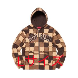 シュプリーム(Supreme)のSupreme Reverse Patchwork Zip Up Hooded(パーカー)