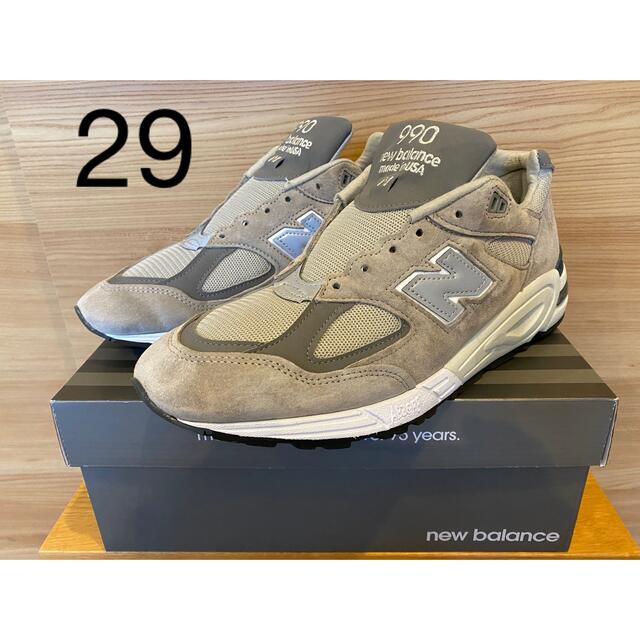 New Balance - New balance M990 GY2 V2 made USA 29の+pontomidia.com