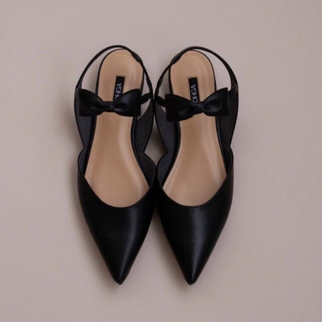 OHGAオオガ　ankle ribbon pumps アンクルリボンパンプス新品