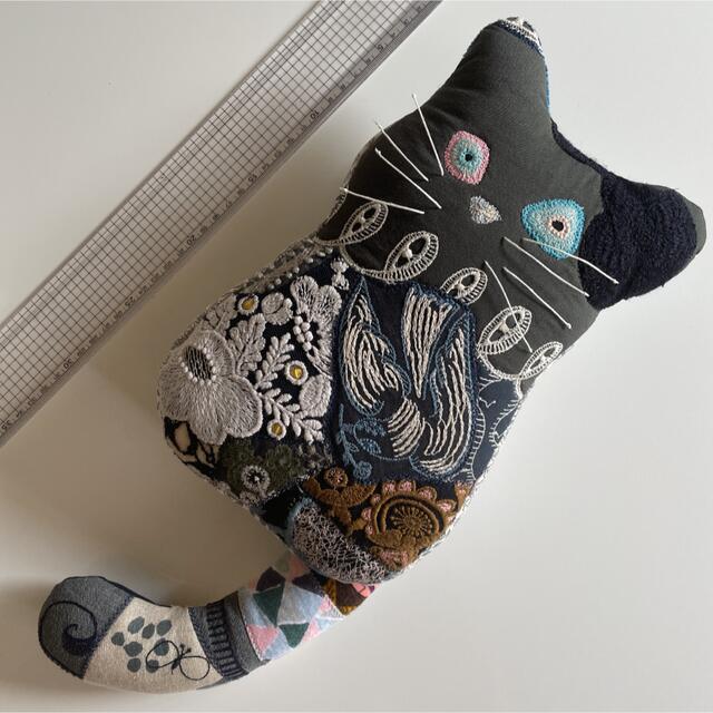 ミナペルホネン ハンドメイド オッドアイ ⭐猫 (*ΦωΦ)coda ㉘ 2022年春
