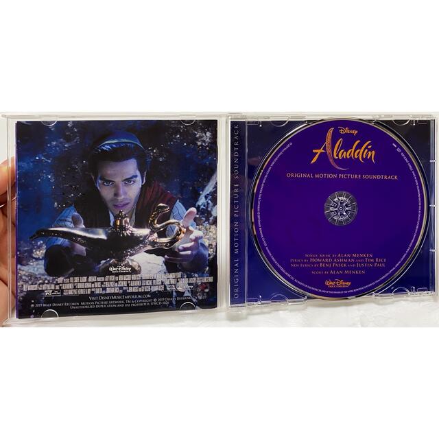 Disney(ディズニー)のアラジン  オリジナルサウンドトラック エンタメ/ホビーのCD(映画音楽)の商品写真