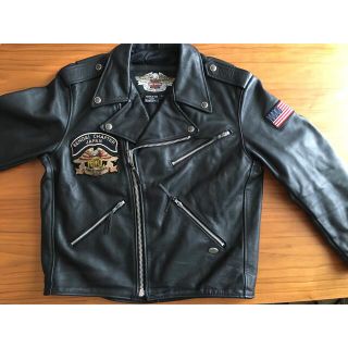 ハーレーダビッドソン(Harley Davidson)のHARLEY-DAVIDSON ハーレーダビッドソン ダブルライダースジャケット(ライダースジャケット)