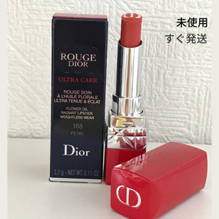 ディオール(Dior)の未使用 Dior ルージュディオール ウルトラバーム 168ペタル 並行輸入品(口紅)