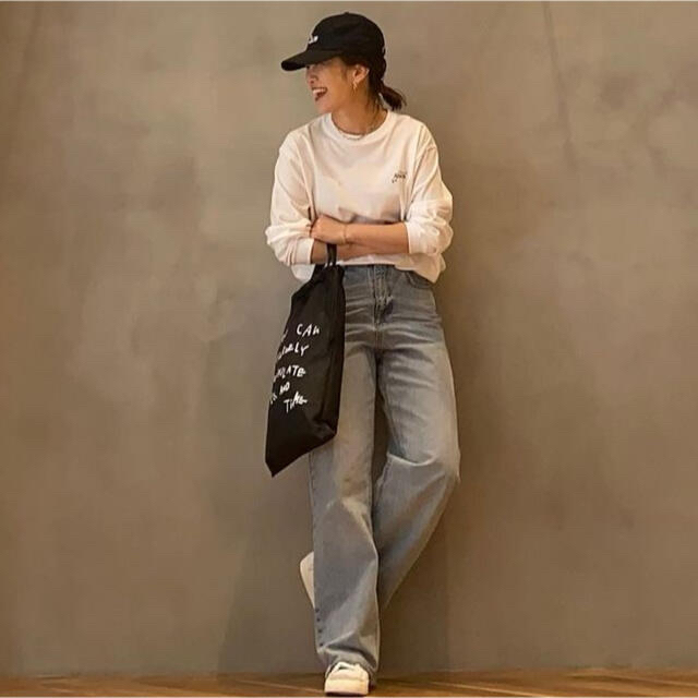 Deuxieme Classe ロングスリーブTシャツ メッシュバッグ