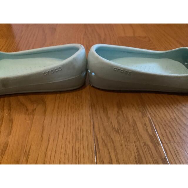 crocs(クロックス)のcrocsサンダル　22cm キッズ/ベビー/マタニティのキッズ靴/シューズ(15cm~)(サンダル)の商品写真