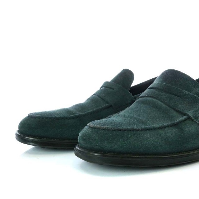 在庫正規店 TOD'S - トッズ コインローファー スリッポン スエード 7.5