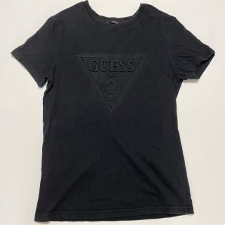 ゲス(GUESS)のGUESSゲス　ロゴＴシャツ　ブラック(Tシャツ/カットソー(半袖/袖なし))