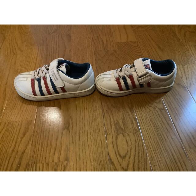 K-SWISS(ケースイス)のK-SWISSシューズ　18cm キッズ/ベビー/マタニティのキッズ靴/シューズ(15cm~)(スニーカー)の商品写真