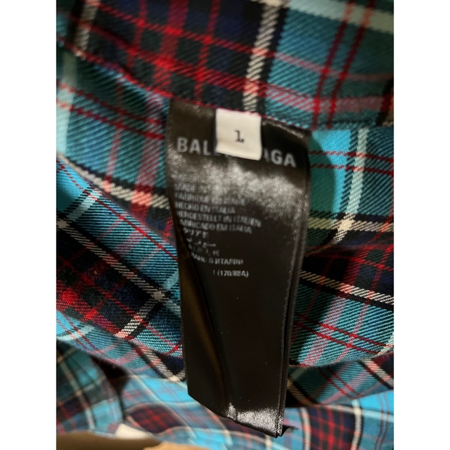 バレンシアガ　Balenciaga TROMPE L'ŒIL シャツ LARGE