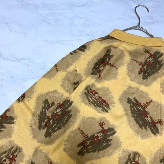 Christian Dior - Dior 柄シャツ 総柄 古着 レトロ ポロシャツ ...