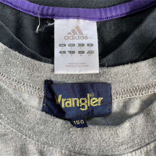 Wrangler(ラングラー)のラングラー　adidas Tシャツセット キッズ/ベビー/マタニティのキッズ服男の子用(90cm~)(Tシャツ/カットソー)の商品写真