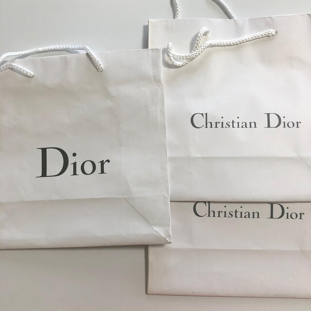 Christian Dior(クリスチャンディオール)の【クリスチャンディオール】ショッパーセット｜新品・未使用品 レディースのバッグ(ショップ袋)の商品写真