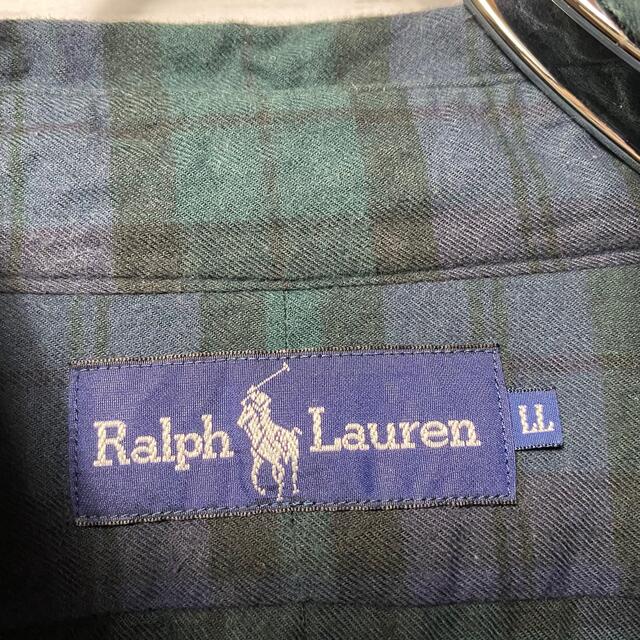 POLO RALPH LAUREN(ポロラルフローレン)の【アースカラー】ポロラルフローレン⭐︎刺繍ワンポイントロゴ　チェックシャツ メンズのトップス(シャツ)の商品写真