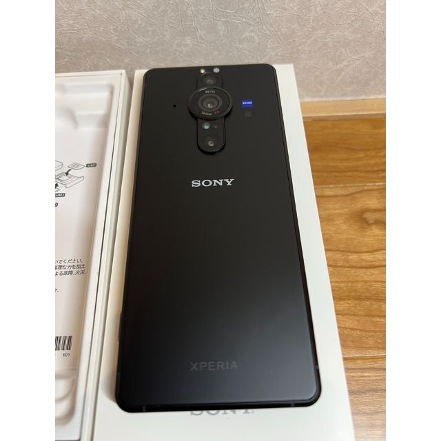SONY(ソニー)のSONY Xperia PRO-I XQ-BE42 ブラック スマホ/家電/カメラのスマートフォン/携帯電話(スマートフォン本体)の商品写真