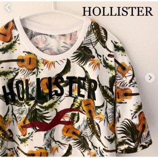 ホリスター(Hollister)のHOLLISTER 総柄　Tシャツ　半袖　ホリスター(Tシャツ/カットソー(半袖/袖なし))