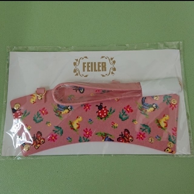 FEILER(フェイラー)のフェイラー ノベルティ ハイジ カップホルダー　ピンク    ゆうパケット発送♪ エンタメ/ホビーのコレクション(ノベルティグッズ)の商品写真