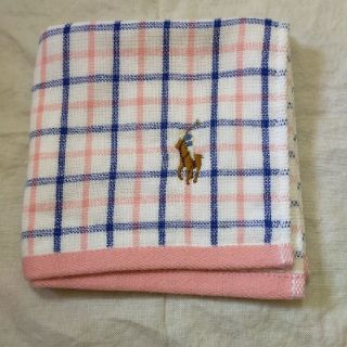 ポロラルフローレン(POLO RALPH LAUREN)のラルフローレンタオルハンカチ　新品未使用品(ハンカチ)