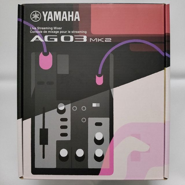 39nYAMAHA AG03MK2 B ヤマハ ライブストリーミングミキサー - ミキサー