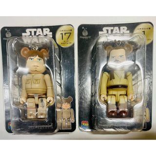 メディコムトイ(MEDICOM TOY)のベアブリック 2体STAR WARS ルーク•スカイウォーカー/クワイ=ガイジン(SF/ファンタジー/ホラー)