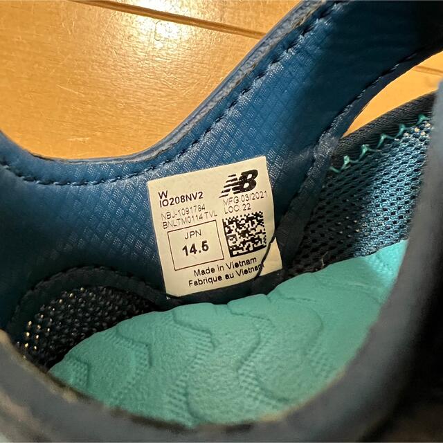 New Balance(ニューバランス)のニューバランス　サンダル　キッズ　14.5cm キッズ/ベビー/マタニティのベビー靴/シューズ(~14cm)(サンダル)の商品写真