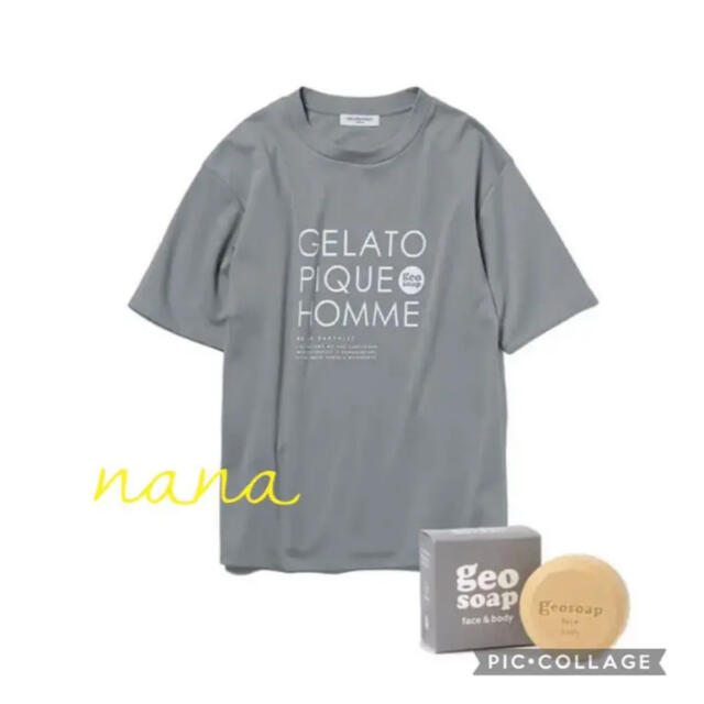 gelato pique(ジェラートピケ)のワンポイントTシャツ＆ソープ メンズのトップス(Tシャツ/カットソー(半袖/袖なし))の商品写真