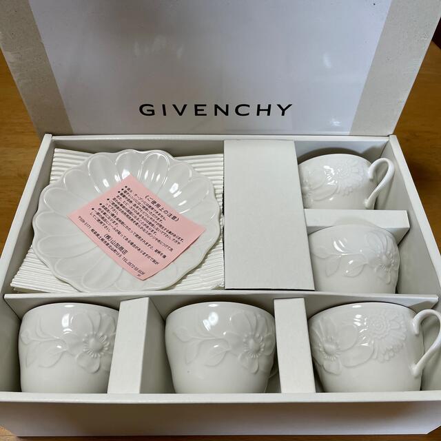 GIVENCHY(ジバンシィ)のGIVENCHY コーヒーカップ　5個　セット　白磁 インテリア/住まい/日用品のキッチン/食器(グラス/カップ)の商品写真