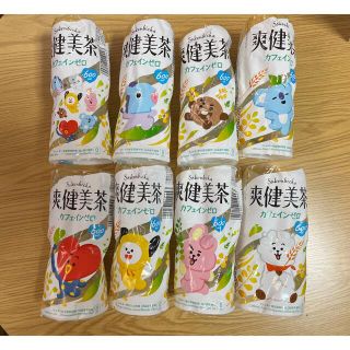 BT21 爽健美茶ラベル(アイドルグッズ)