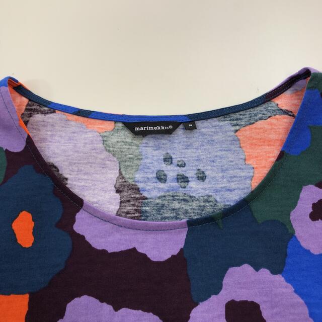 美品 marimekko KISKA 花柄 カットソー(M) 2