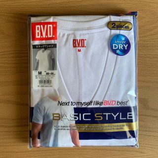 ビーブイディー(B.V.D)のVネックTシャツ2枚組　B.V.D.　グンゼ(Tシャツ/カットソー(半袖/袖なし))