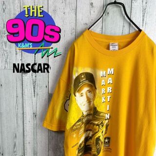 トリプルエー(AAA)の90's トリプルエー　メキシコ製　NASCAR MARTIN MARKTシャツ(Tシャツ/カットソー(半袖/袖なし))