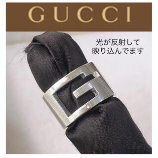 グッチ(Gucci)の極美品　新品仕上げ　GUCCI グッチリング　9号　Gワイド SV925(リング(指輪))