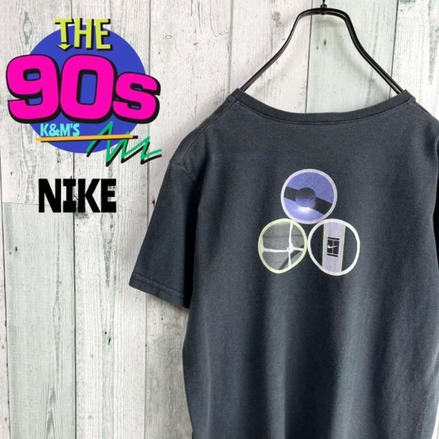 90's NIKE ナイキ  銀タグ　USA製　スモールボックスロゴ　Tシャツ