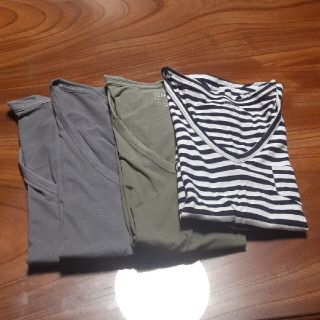 ギャップ(GAP)のGAP　Vネックシャツ　4枚セット(Tシャツ(半袖/袖なし))