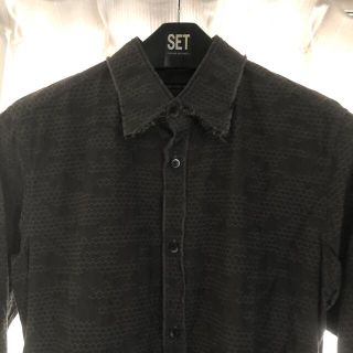 ニコルクラブフォーメン(NICOLE CLUB FOR MEN)のニコルクラブ　フォーメン　柄シャツ　長袖(シャツ)