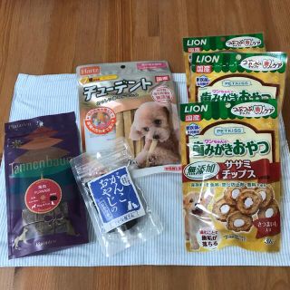 ライオン(LION)の【犬用品】ドッグフード　無添加おやつセット　おまけ付き　犬(犬)