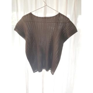 プリーツプリーズイッセイミヤケ(PLEATS PLEASE ISSEY MIYAKE)のプリーツプリーズ　pleats please トップス　(カットソー(半袖/袖なし))