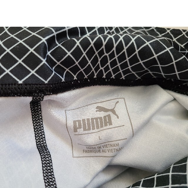 PUMA(プーマ)のPUMAレギンス　タイツ　Lサイズ　PUMAタンクトップTシャツ　レディース レディースのレッグウェア(レギンス/スパッツ)の商品写真