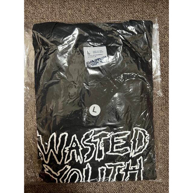 GDC(ジーディーシー)のVerdy Wasted Youth Ploom Tee BLACK L メンズのトップス(Tシャツ/カットソー(半袖/袖なし))の商品写真