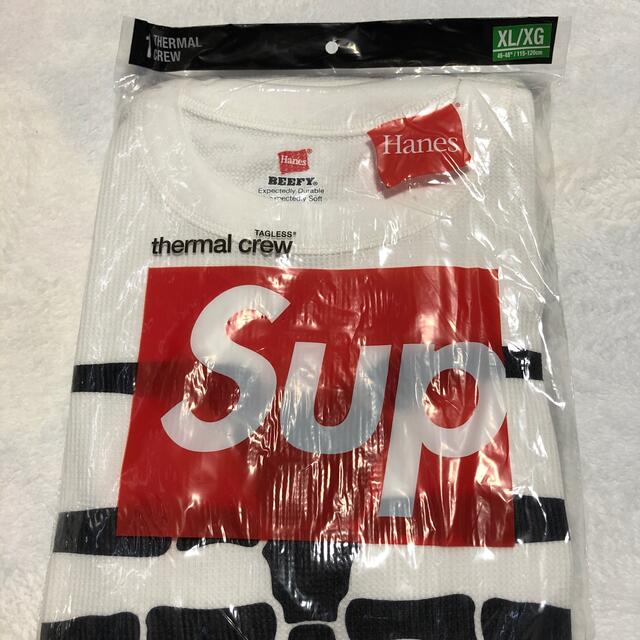 Tシャツ/カットソー(七分/長袖)Supreme / Hanes Bones Thermal Crew